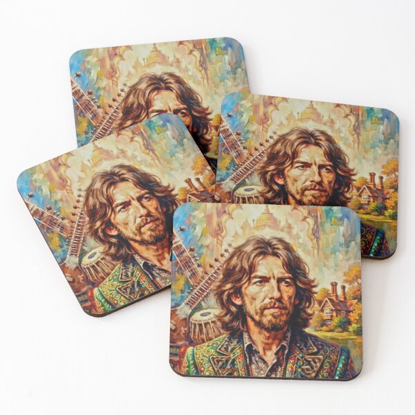 Item preview, Living in the Material World Music Documentary Fine Art Tribute designed and sold by Art's Diner.