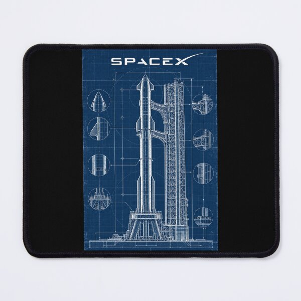 Item preview, SpaceX Starship Reentry – Retro Navy Orange Silkscreen Space Art designed and sold by TEEJAMBOREE.
