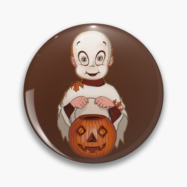 Item preview, Retro Halloween Boy in Casper Costume designed and sold by Believer Inmiracle.