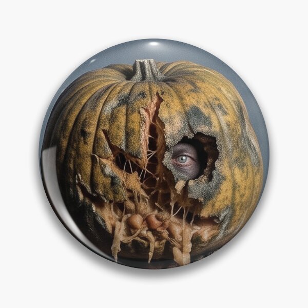 Item preview, The One-Eyed Pumpkin – Creepy Halloween Horror designed and sold by Ruinations Creations .