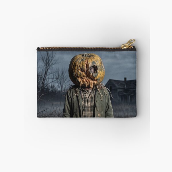 Item preview, The One-Eyed Pumpkin – Creepy Halloween Horror designed and sold by Ruinations Creations .