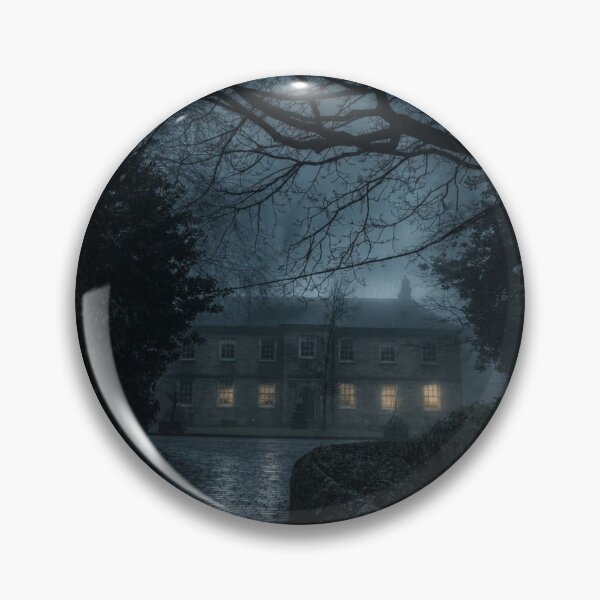 Item preview, Atmospheric Nightfall at the Historic Town Library designed and sold by Astute-Artio-Photography.