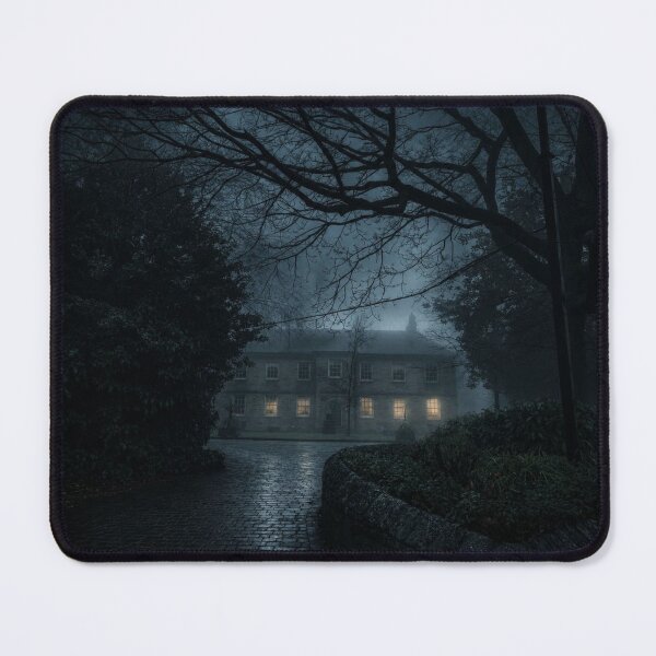 Item preview, Atmospheric Nightfall at the Historic Town Library designed and sold by Astute-Artio-Photography.