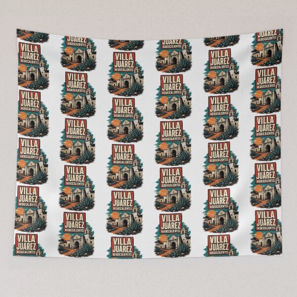 Item preview, Villa Juarez Aguascalientes Vintage Travel Tourism designed and sold by TravelersGems.