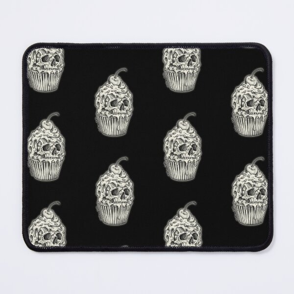 Item preview, Halloween | Skull Cupcake – Sweet Death designed and sold by Charco.Store – Bold Expressive Graphics & Alt Streetwear Art.