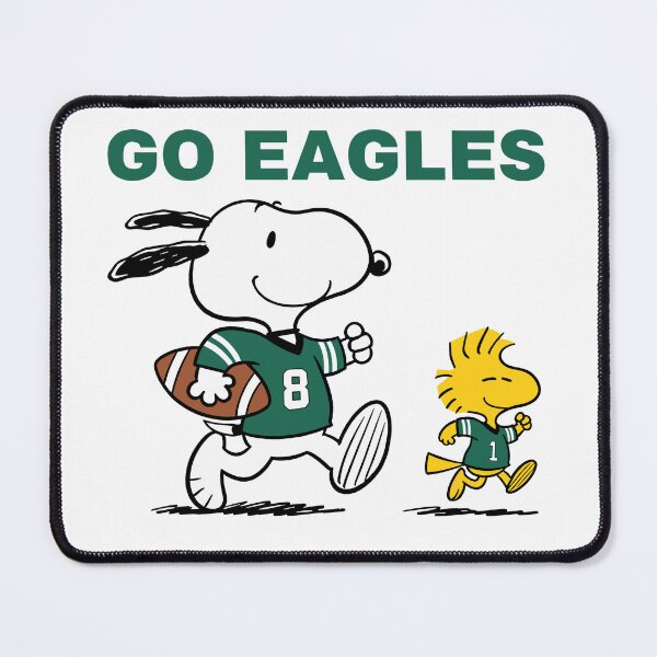 Item preview, Snoopy & Woodstock Philadelphia Eagles Football Retro F684 designed and sold by GLUVY-THEME.