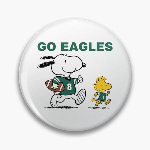 Item preview, Snoopy & Woodstock Philadelphia Eagles Football Retro F684 designed and sold by GLUVY-THEME.