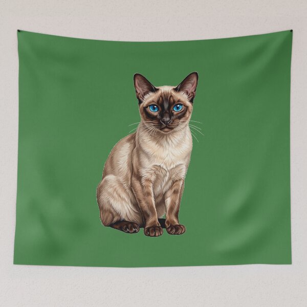 Item preview, Siamese cat designed and sold by Christoph Kaindlbauer.