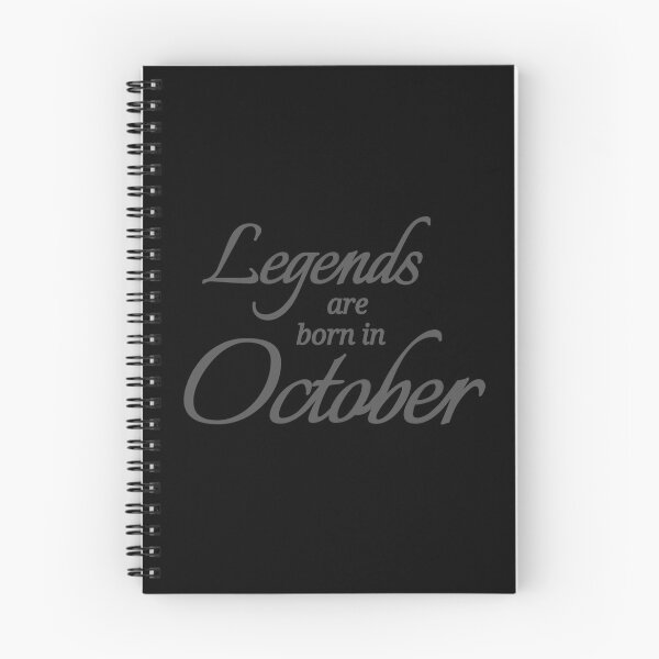 Item preview, Legends Are Born In October designed and sold by Urban Anomaly.