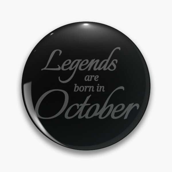 Item preview, Legends Are Born In October designed and sold by Urban Anomaly.