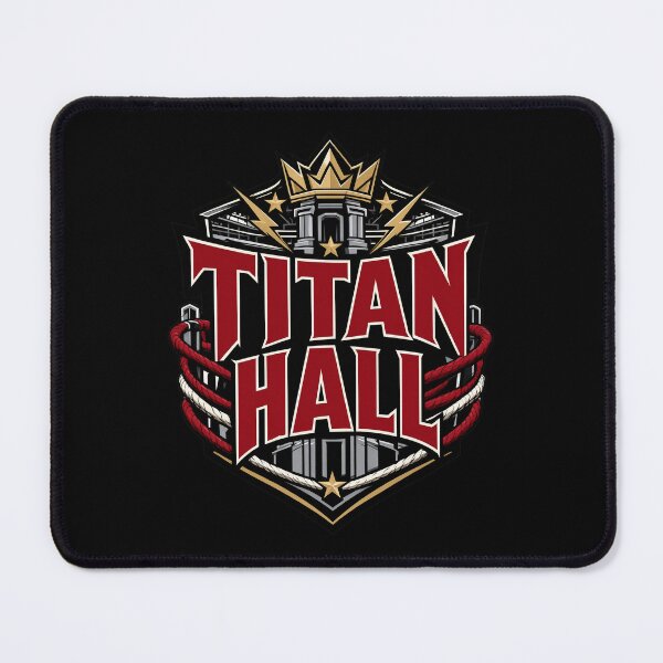 Item preview, Titan Hall Wrestling Arena Emblem designed and sold by Dogy Corgi.