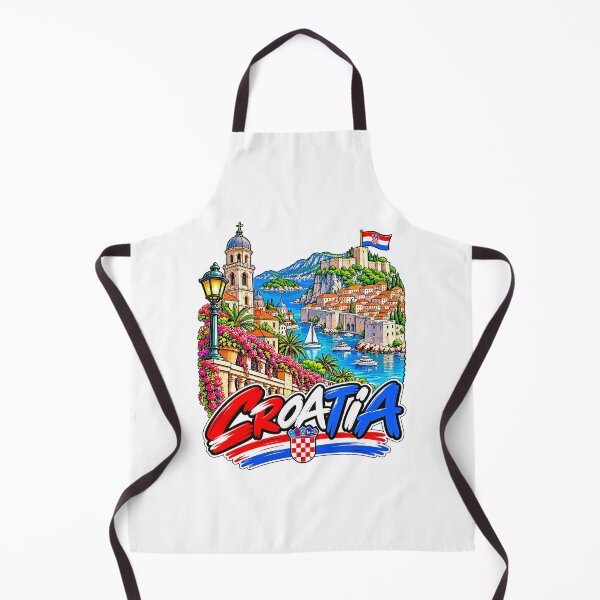 Item preview, Croatia Illustrated Adriatic Travel designed and sold by EdwinkOne.