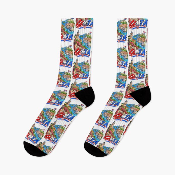 Item preview, Croatia Illustrated Adriatic Travel designed and sold by EdwinkOne.