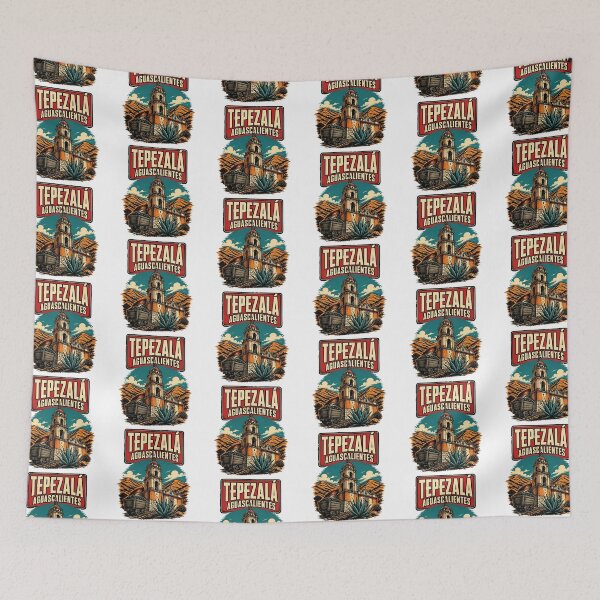 Item preview, Tepezala Aguascalientes Vintage Travel Tourism designed and sold by TravelersGems.