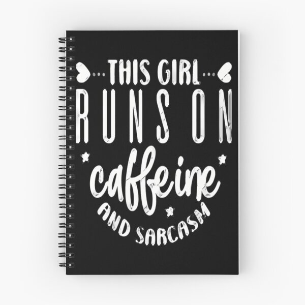 Item preview, This Girl Runs On Caffeine  Sarcasm Funny 1 designed and sold by naovios.