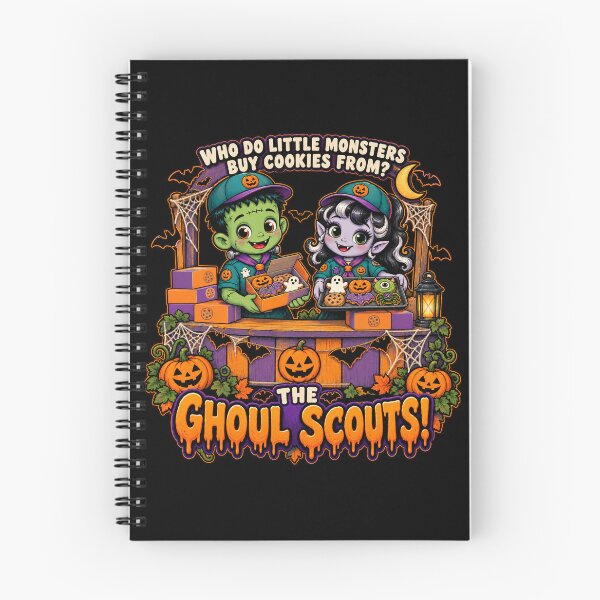 Item preview, The Ghoul Scouts – Little Monsters Selling Cookies designed and sold by A5ranch merch.