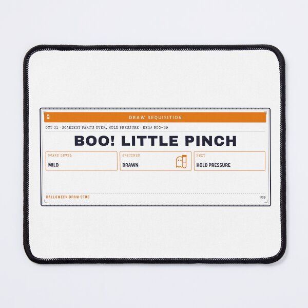 Item preview, Boo Little Pinch Funny Phlebotomist Halloween Blood Draw designed and sold by PixelFour.