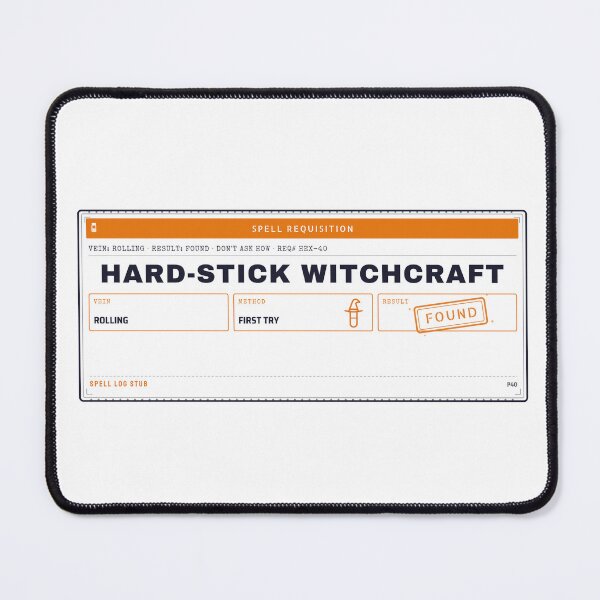 Item preview, Hard Stick Witchcraft Funny Phlebotomist Halloween Witch designed and sold by PixelFour.