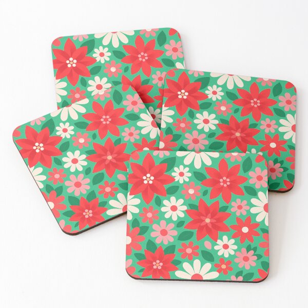 Item preview, Candy Floral // Pop Christmas designed and sold by Cole Design Works.