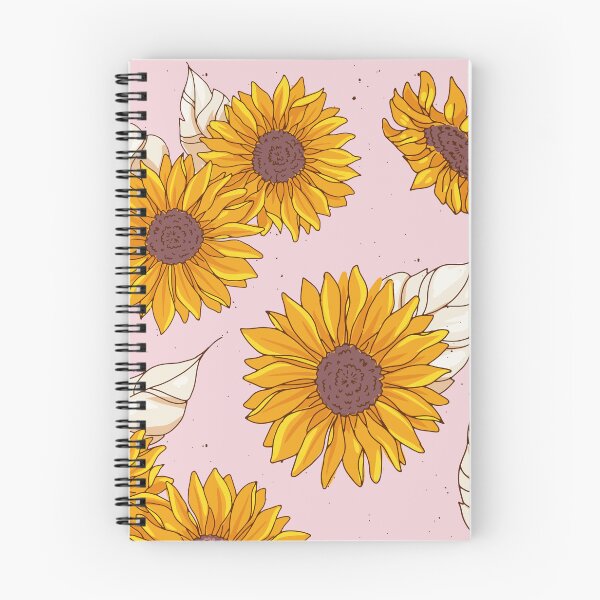 Item preview, Sunflower Floral Pattern Golden Yellow Flowers & Botanical Leaves designed and sold by JRRTs.