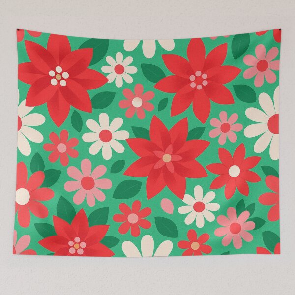 Item preview, Candy Floral // Pop Christmas designed and sold by Cole Design Works.