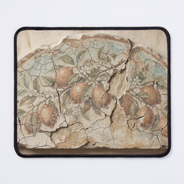 Item preview, Mediterranean Lemon Fresco - Ancient Roman Art designed and sold by codex antique.
