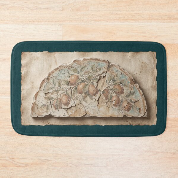 Item preview, Mediterranean Lemon Fresco - Ancient Roman Art designed and sold by codex antique.