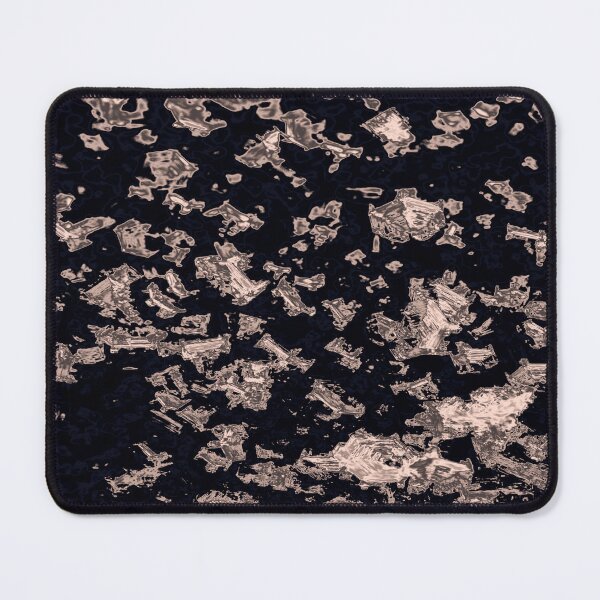 Item preview, Platinum Ice Fragments – Frost Texture on Dark Navy designed and sold by SulkaCreative.