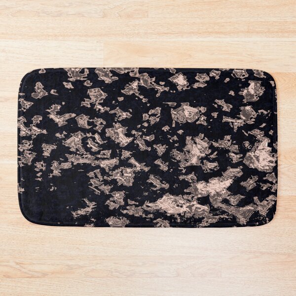 Item preview, Platinum Ice Fragments – Frost Texture on Dark Navy designed and sold by SulkaCreative.