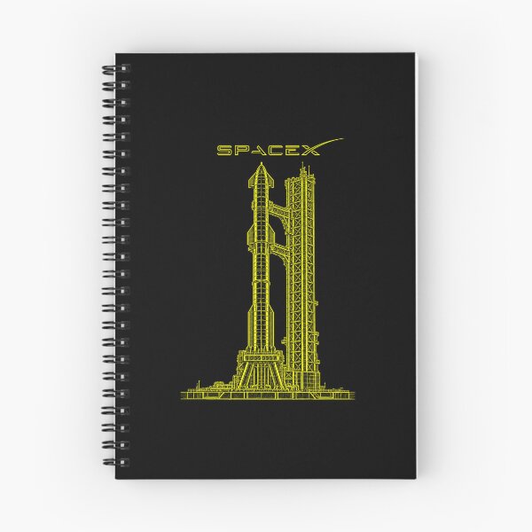 Item preview, SpaceX Starship Reentry – Retro Navy Orange Silkscreen Space Art designed and sold by TEEJAMBOREE.