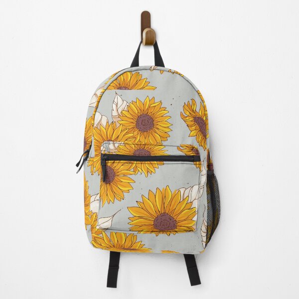 Item preview, Sunflower Floral Pattern Golden Yellow Flowers & Botanical Leaves designed and sold by JRRTs.