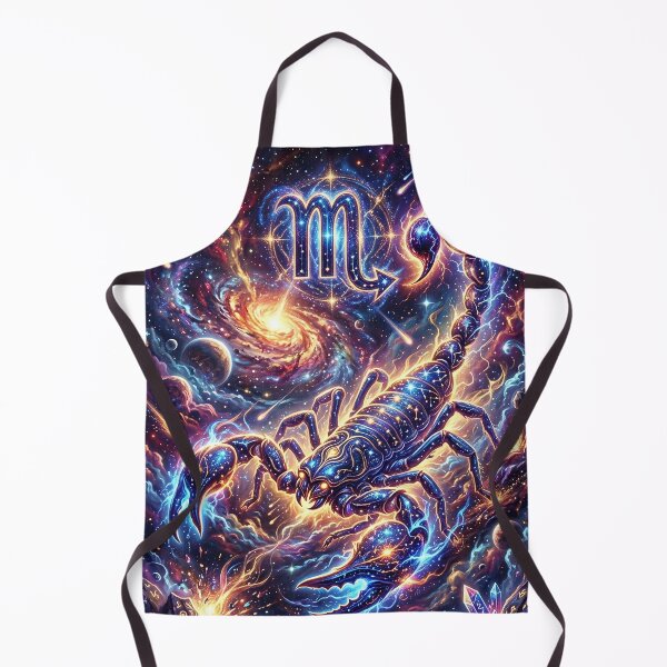 Item preview, Scorpio Zodiac Sign - Cosmic Astrology Art designed and sold by Lucid Dream Pixel.