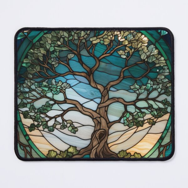 Item preview, Oak stained glass designed and sold by Kraftbaum.