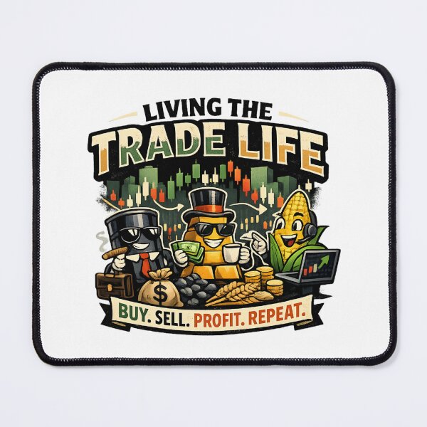 Item preview, Trade Life Stock Market - Retro Trading Humor designed and sold by SidTastic .