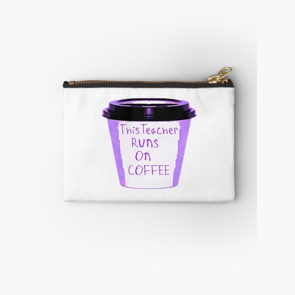 Item preview, This Teacher Runs On Coffee designed and sold by ksnkm.