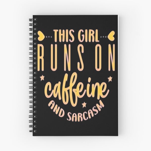 Item preview, This Girl Runs On Caffeine  Sarcasm Funny 4 designed and sold by naovios.