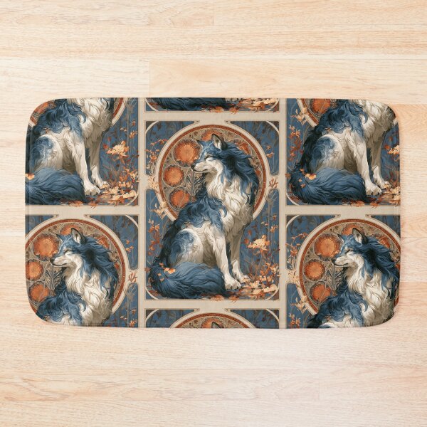 Item preview, Art nouveau wolf designed and sold by MendaciousMina.