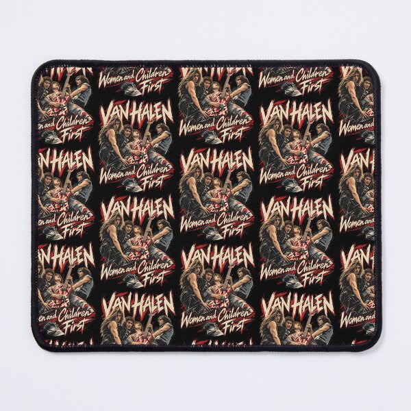 Item preview, Van Halen Women and Children First – Vintage Hard Rock Band Art designed and sold by GlitchGridArt.