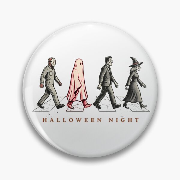 Item preview, Halloween Night Vintage Retro Spooky Squad T-Shirt Design. designed and sold by Gopal Verma.