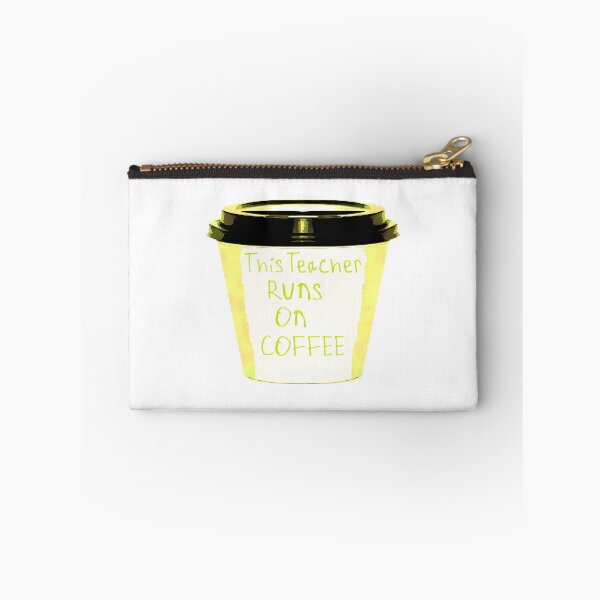 Item preview, This Teacher Runs On Coffee designed and sold by ksnkm.