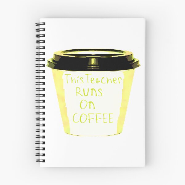 Item preview, This Teacher Runs On Coffee designed and sold by ksnkm.
