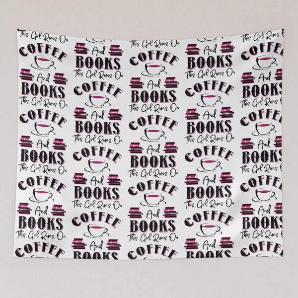 Item preview, This Girl Runs On Coffee And Books designed and sold by naovios.