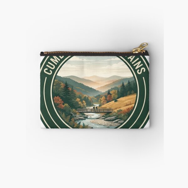 Item preview, Cumberland Mountains Tennessee Vintage Hiking Badge designed and sold by mnkyride.