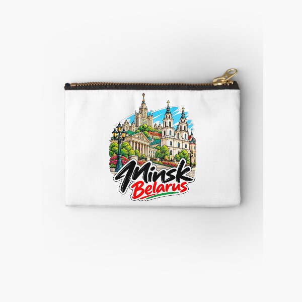 Item preview, Minsk Belarus Illustrated Travel Art designed and sold by EdwinkOne.