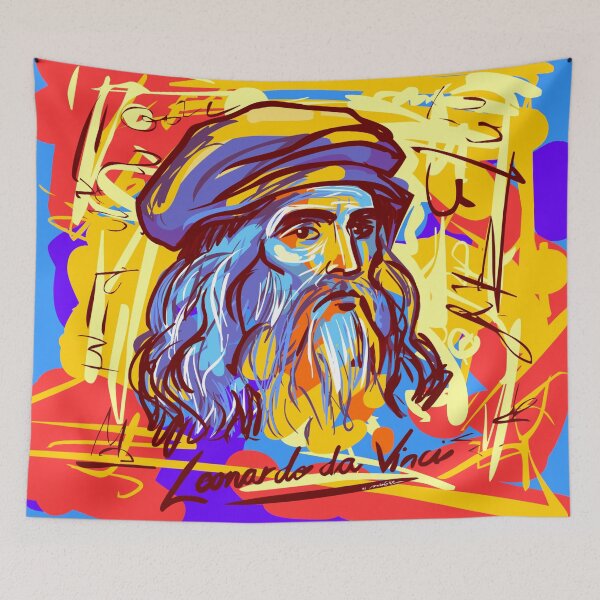 Item preview, Leonardo Da Vinci  designed and sold by ArtMailsonCello.