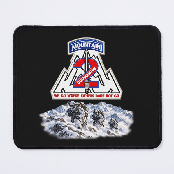 Item preview, 2nd Brigade 10th Mtn Division - Special - w Scene - 3D - Transparent designed and sold by Military Insignia Products.