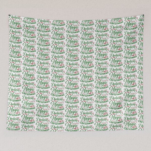 Item preview, I Believe in the Magic of Christmas Quote Holiday Vibes designed and sold by FuzionRaptor.