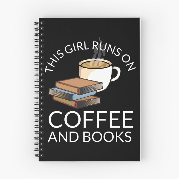 Item preview, This Girl Runs On Coffee And Books designed and sold by naovios.