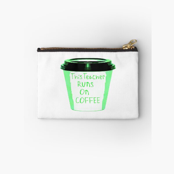 Item preview, This Teacher Runs On Coffee designed and sold by ksnkm.