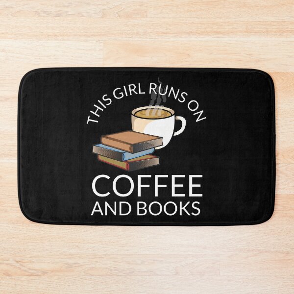 Item preview, This Girl Runs On Coffee And Books designed and sold by naovios.
